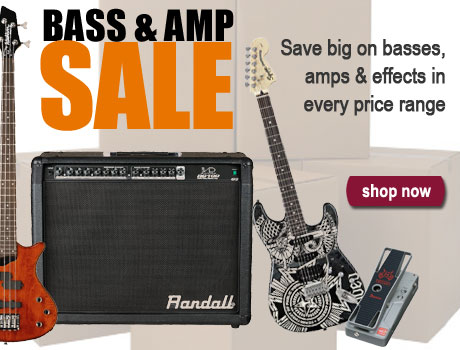 Shop for basses, amps, effects, and more