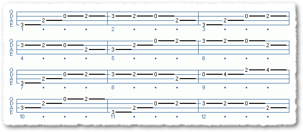 Simple Blues Line