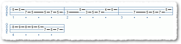Rock Lines With Major Pentatonic