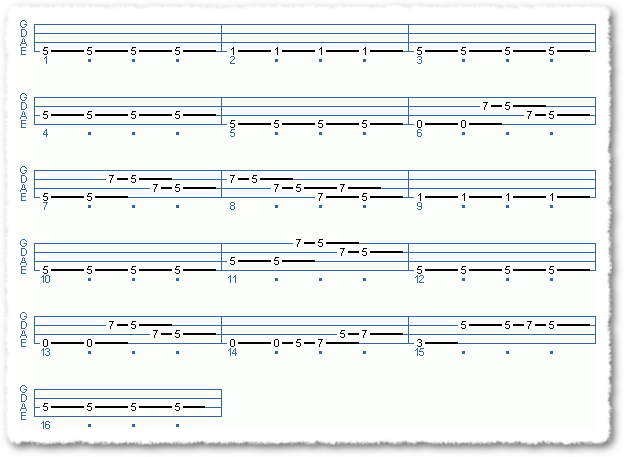 And Yet Another 5 Chord Progression