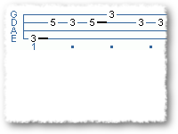 Thumb On The E String For Easy Bass Line
